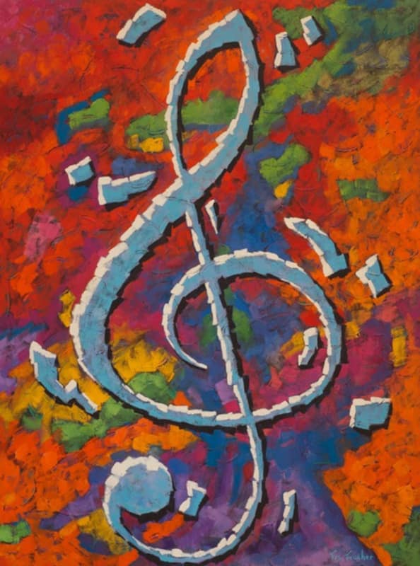 FAUCHER -Clé de sol